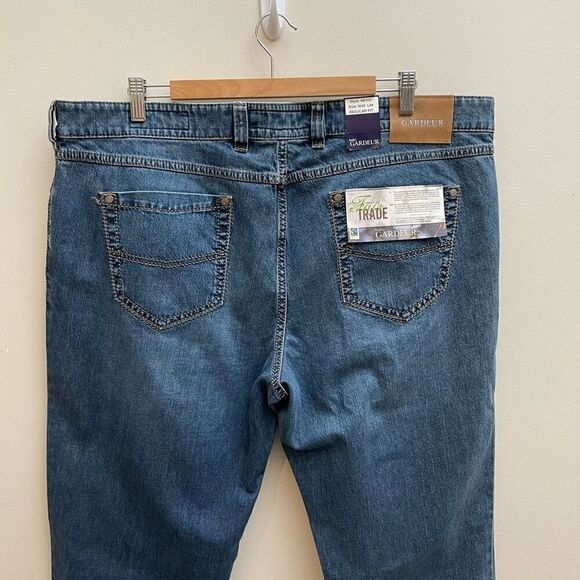 Atelier Gardeur Nevio Jeans Mens Size 42x34 Blue Regular Fit New - Picture 6 of 15